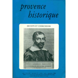Provence Historique. Tome XXXVIII. Fascicule 153. Erudits et...
