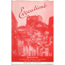 EVOCATIONS .Bulletin du groupe d'Etudes Historiques et...