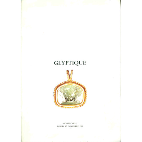 GLYPTIQUE Vente aux enchères publiques no 501 à 587