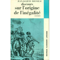 Discours sur l'origine de l'inégalité.Extraits