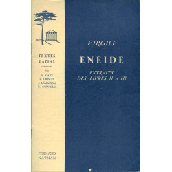 Enéide . Extraits des Livres II et III
