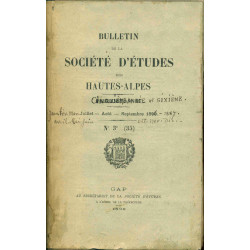 Bulletin de la Société d'Etudes des Hautes-Alpes.Cinquième Année...