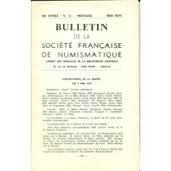 Bulletin de la Société Française de Numismatique No 5
