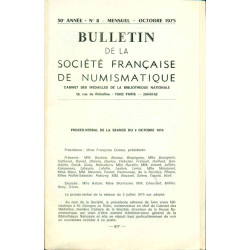 Bulletin de la Société française de Numismatique. No 8