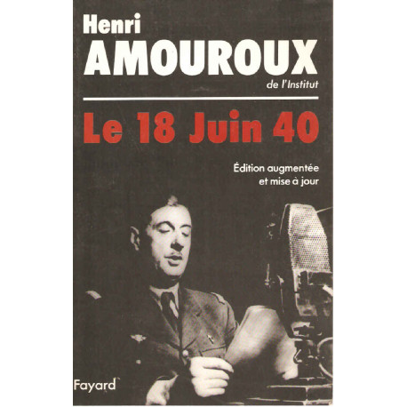 Le 18 juin 40