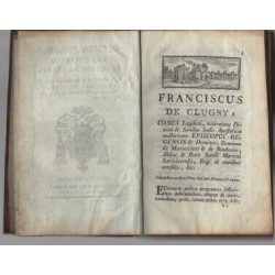 Officia Propria Sanctorum Ecclesiae Regensis .Jussu Illustrissimi...
