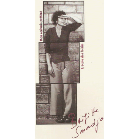 Mon ecrivain préféré:Brigitte Smadja