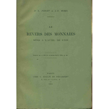 Le Revers des Monnaies dites a l'Autel de Lyon