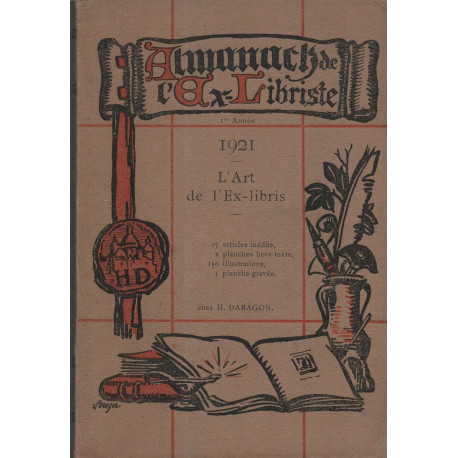 Les amis de l'EX-LIBRIS .Almanach de l'EX-LIBRIS pour 1921