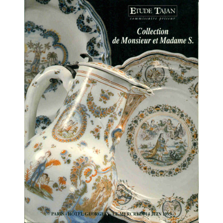 Collection de Monsieur et Madame S. Important ensemble de Faïences...