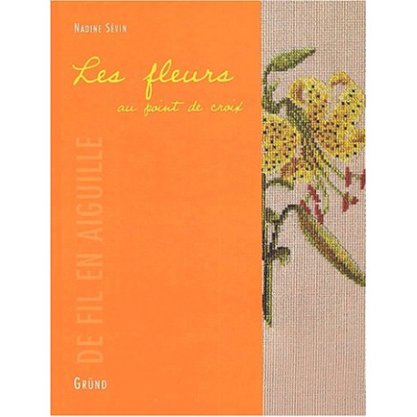 Les fleurs traditionnelles au point de croix