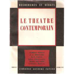 Le Théatre contemporain