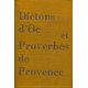 Dictons récoltés présentés et traduits par Marie Mauron avec 12...