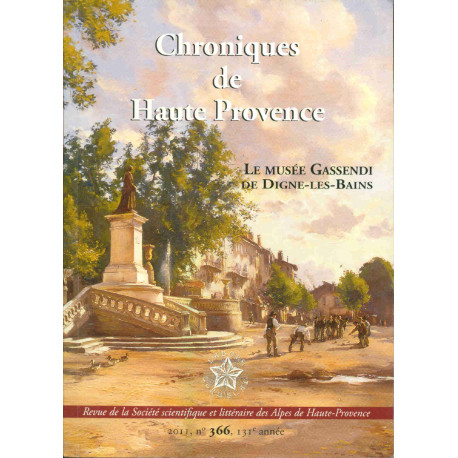 Chroniques de haute-Provence. Le Musée Gassendi de...