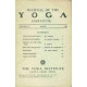 Journal of the Yoga Institute . Volume X, 1