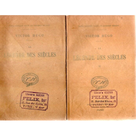 La Légende des siècles. Volume 1 et 2