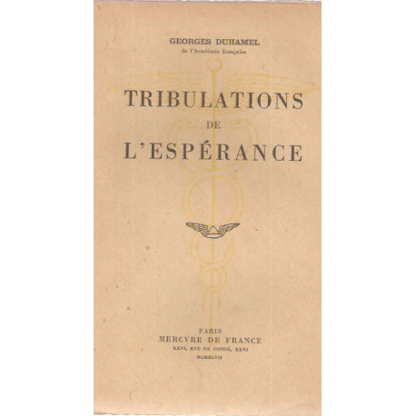 Tribulations de L'Espérance