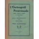 L'Ourtougrafi Prouvençalo Pichot Tratat a l usage di Prouvençau...