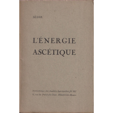 L'Energie Ascétique