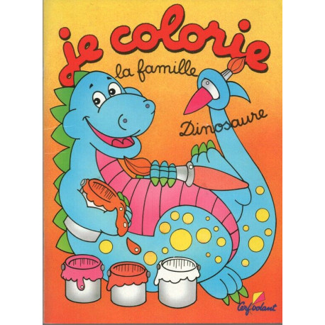 La famille dinosaure - Je colorie (02)