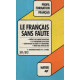 Profil Formation: Le Francais Sans Faute