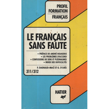 Profil Formation: Le Francais Sans Faute