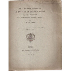 Sur la prétendue restauration du pouvoir de Maurice Tibère dansn...