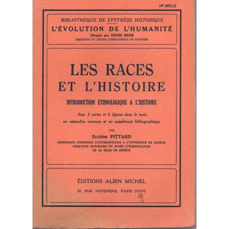 Les races et l'histoire introduction ethnologique a l'histoire
