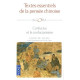 Textes essentiels de la pensée chinoise : Confucius et le...
