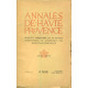 Annales de Haute-Provence . Bulletin trimestriel de la société...