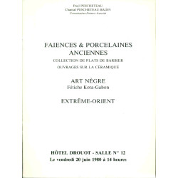 Faïences et Porcelaines anciennes . ensemble de plats de Barbier ....