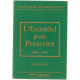 L'essentiel pour prescrire 1993/1994