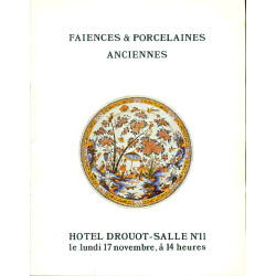 Faïences et Porcelaines anciennes. Ouvrages sur la Céramique ....