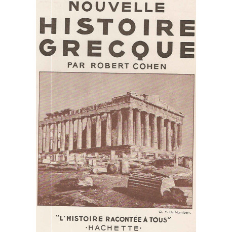 Nouvelle histoire Grecque