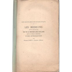 Les Savoyards de divers états .Les Médecins . notes recueillies...