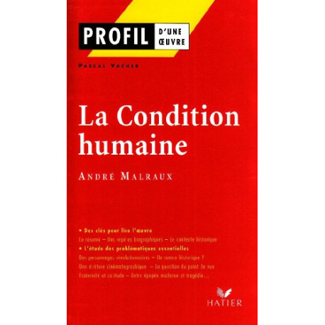 La Condition humaine André Malraux