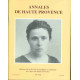 Annales de Haute-Provence . Maria BORELY 1890N -1963 . bulletin de...