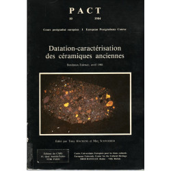 Pact 1984 datation-caracterisation des ceramiques anciennes