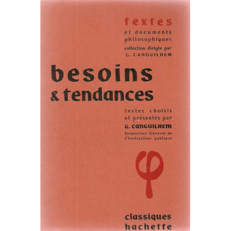 Besoin et tendances