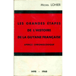 Les grandes etapes de l'histoire de la Guyane française.Aperçu...