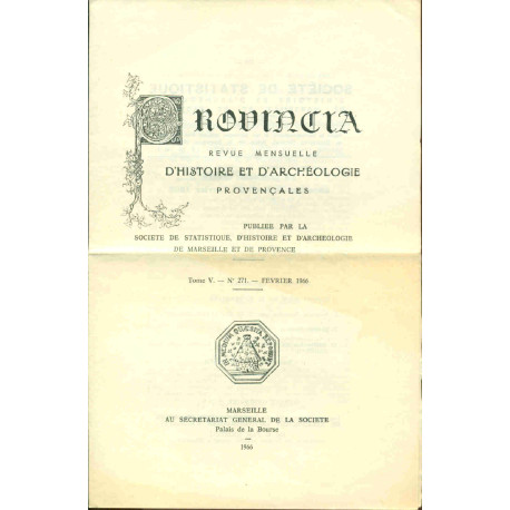 Provincia. Tome V .no 271