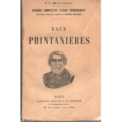 Eaux printanières