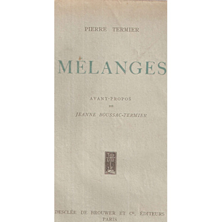 Mélanges