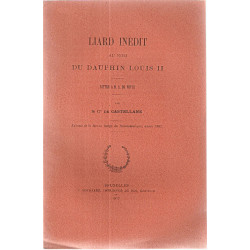 Liard Inédit au nom du dauphin Louis II .Lette M. A. De Witte