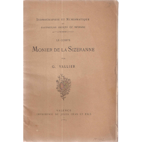 Le Comte Monier de La Sizeranne