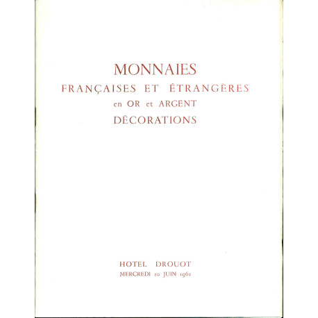 Monnaies françaises et Etrangères en et Médiévales Or et Argent...