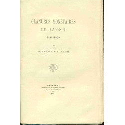 Glanures Monétaires de Savoie