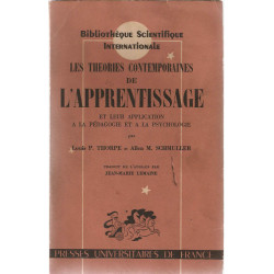 Les théories contemporaines de l'apprentissage