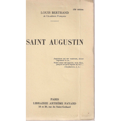 Saint Augustin