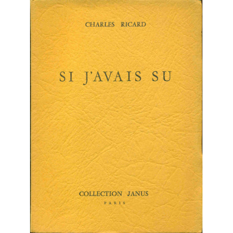 Si j'avais su